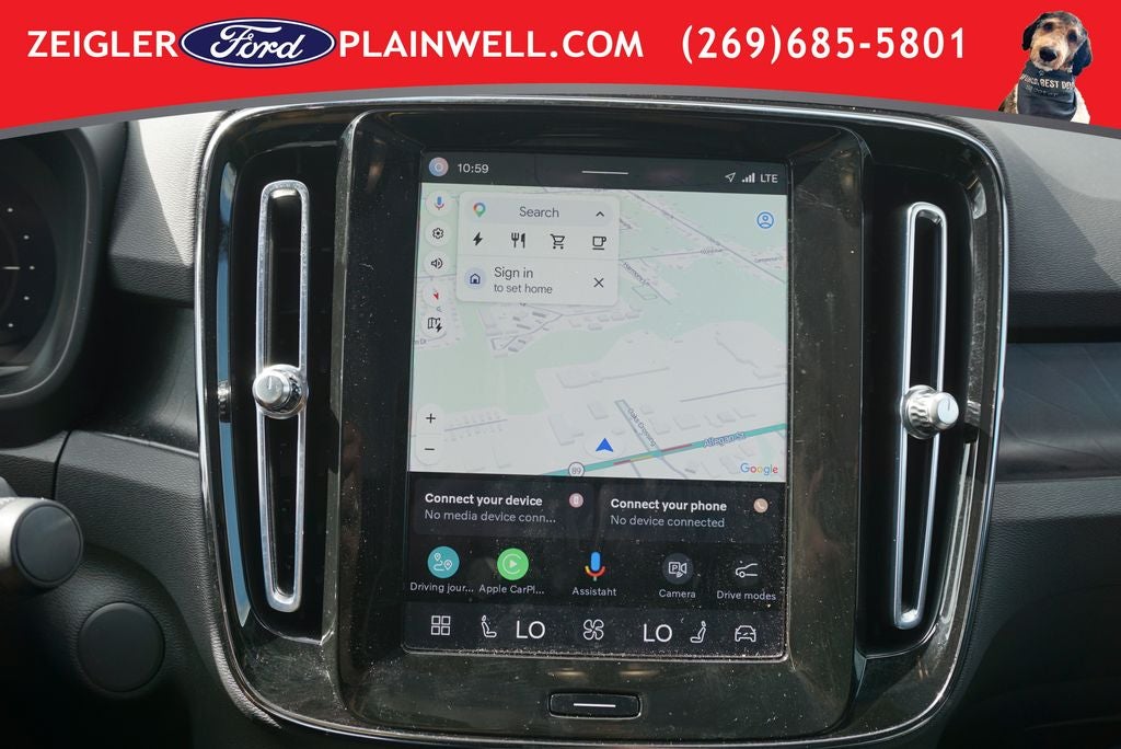 2023 Volvo C40 Recharge Pure Electric Twin Plus AWD PANORAMIC ROOF LEATHER 360 CAMERA