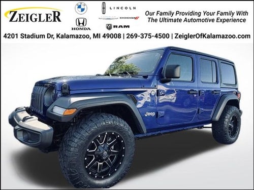 2018 Jeep Wrangler Sport S 4x4