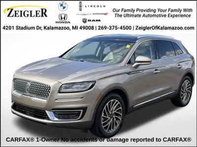 2020 Lincoln Nautilus Reserve