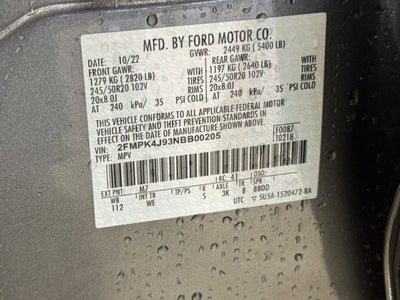 2022 Ford Edge ST Line