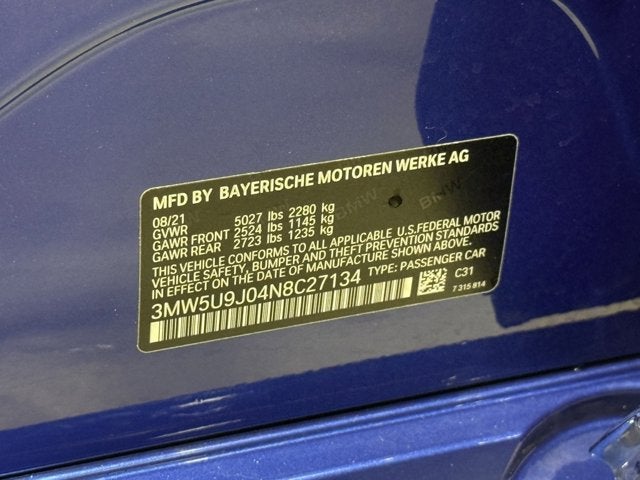 2022 BMW 3 Series M340i xDrive