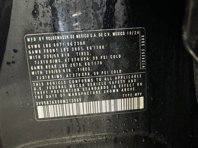 2024 Volkswagen Tiguan Wolfsburg Edition