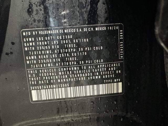 2024 Volkswagen Tiguan Wolfsburg Edition