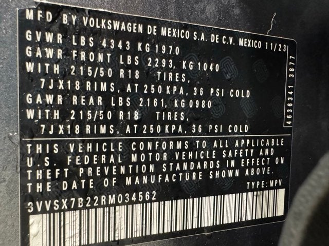 2024 Volkswagen Taos SE