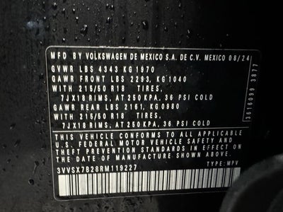 2024 Volkswagen Taos SE