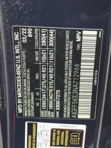 2022 Mercedes-Benz GLS GLS 450