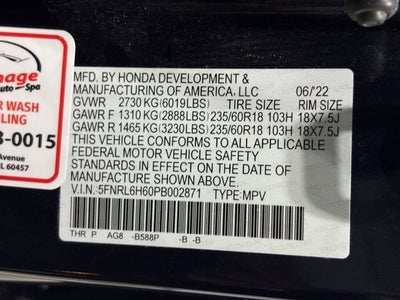 2023 Honda Odyssey EX-L