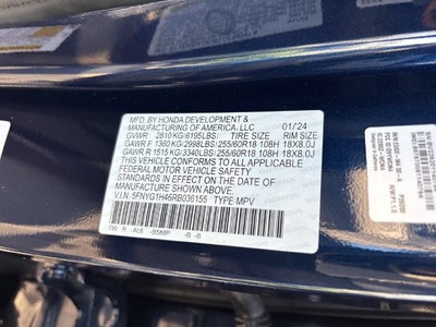 2024 Honda Pilot EX-L 8 Passenger