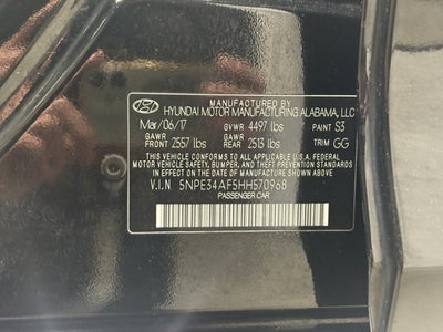 2017 Hyundai Sonata Limited