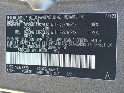 2023 Toyota Highlander XLE