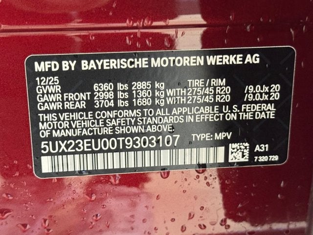 2026 BMW X5 xDrive40i