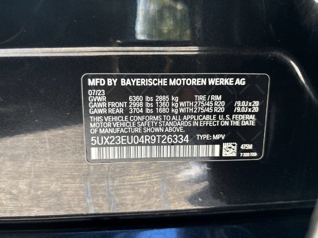 2024 BMW X5 xDrive40i