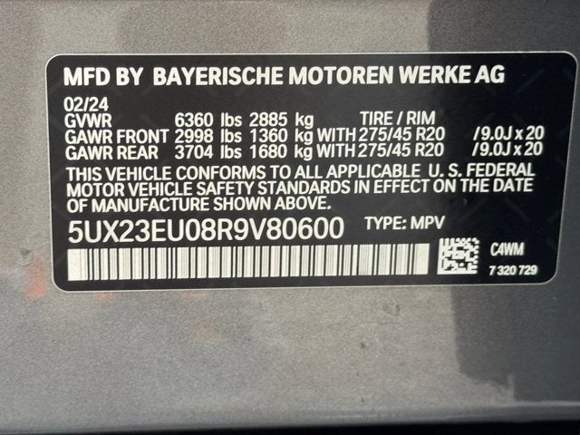 2024 BMW X5 xDrive40i