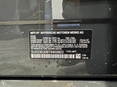 2026 BMW X5 M60i