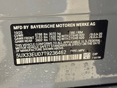 2026 BMW X5 M60i