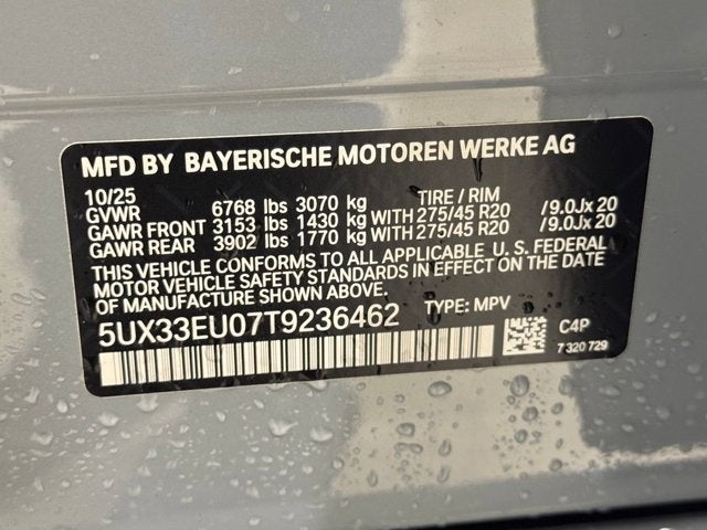 2026 BMW X5 M60i