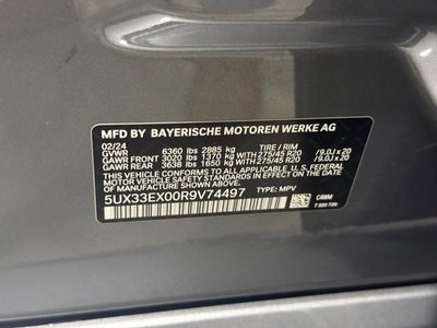 2024 BMW X6 xDrive40i