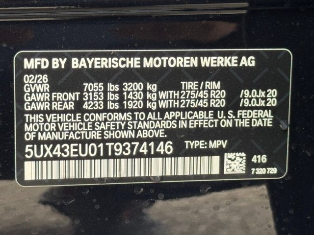 2026 BMW X5 xDrive50e