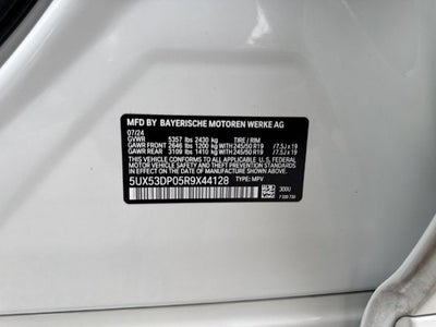 2024 BMW X3 xDrive30i