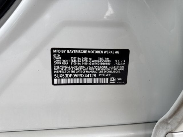 2024 BMW X3 xDrive30i