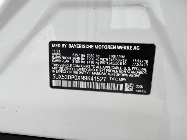 2022 BMW X3 xDrive30i