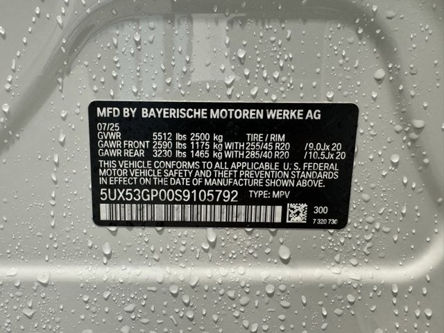 2025 BMW X3 30 xDrive