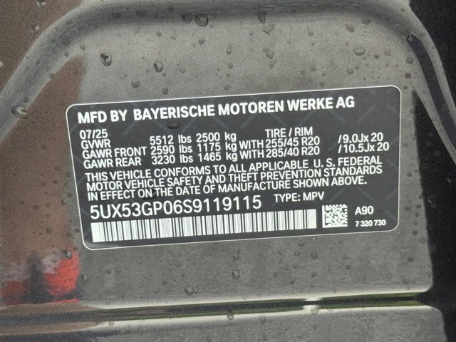 2025 BMW X3 30 xDrive