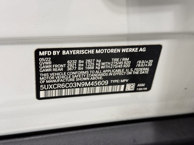 2022 BMW X5 xDrive40i