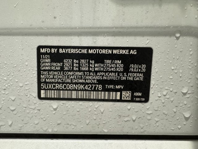 2022 BMW X5 xDrive40i