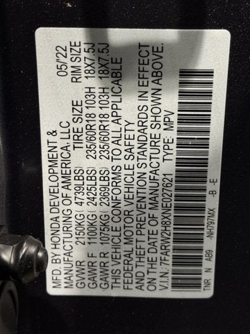 2022 Honda CR-V EX-L