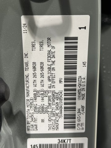 2025 Toyota Sequoia Platinum