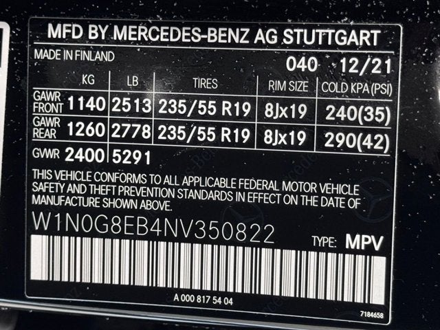 2022 Mercedes-Benz GLC GLC 300