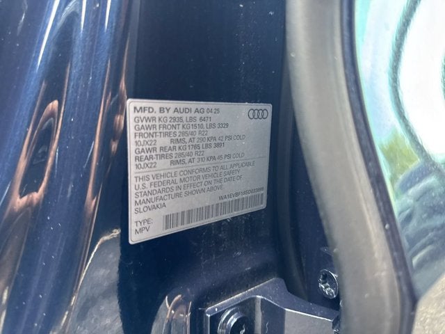 2025 Audi Q8 Premium Plus