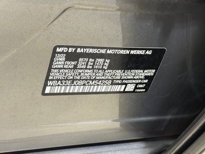 2023 BMW 7 Series 760i xDrive