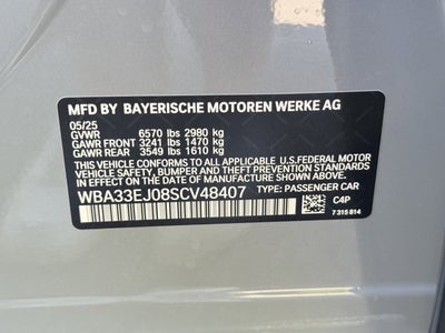 2025 BMW 7 Series 760i xDrive