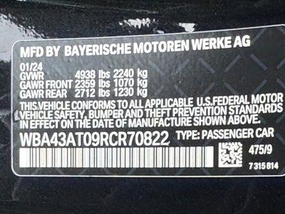 2024 BMW 4 Series 430i xDrive