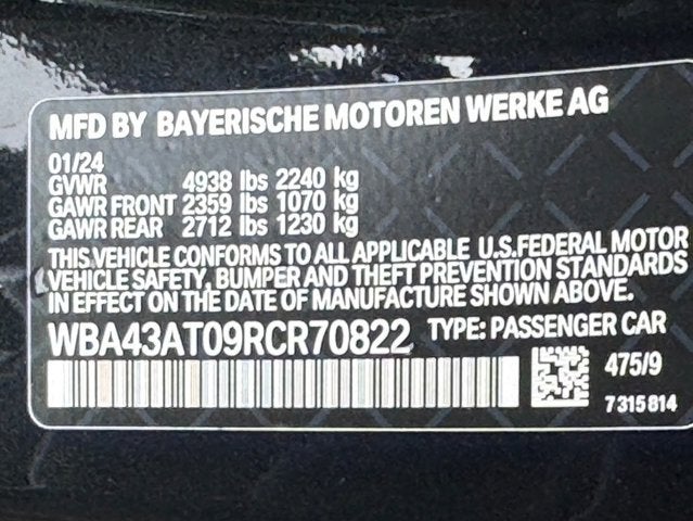 2024 BMW 4 Series 430i xDrive
