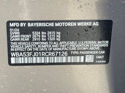 2024 BMW 5 Series 530i xDrive