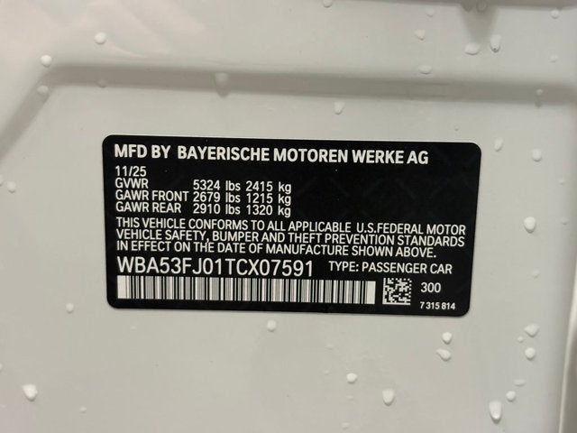 2026 BMW 5 Series 530i xDrive