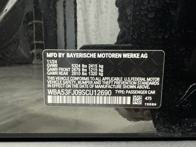 2025 BMW 5 Series 530i xDrive