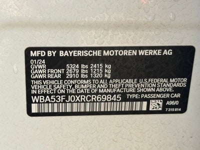 2024 BMW 5 Series 530i xDrive