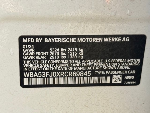 2024 BMW 5 Series 530i xDrive