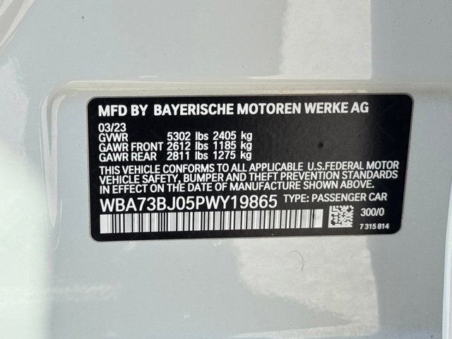 2023 BMW 5 Series 540i xDrive