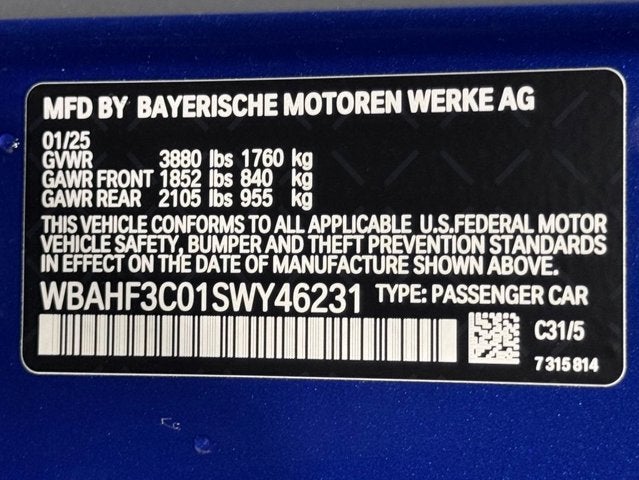 2025 BMW Z4 sDrive30i