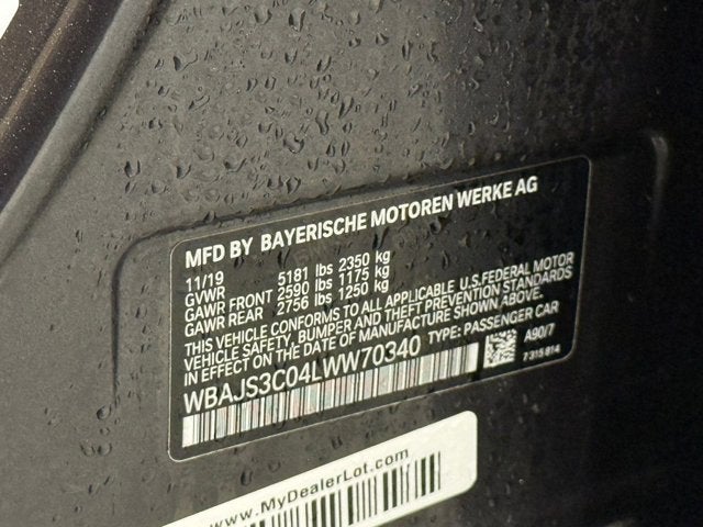 2020 BMW 5 Series 540i xDrive