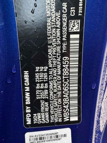 2025 BMW M4 Competition xDrive