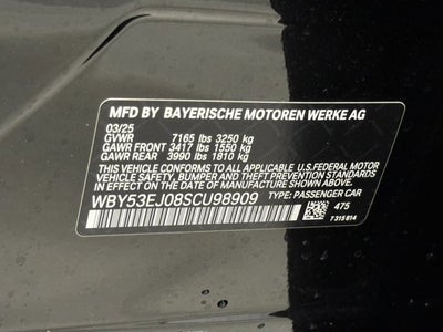 2025 BMW i7 xDrive60