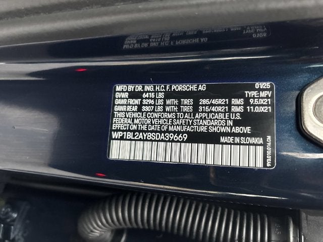2025 Porsche Cayenne S